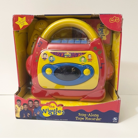 Vtg 2003 The Wiggles Sing Along Tape Recorder - Picture 1 of 16